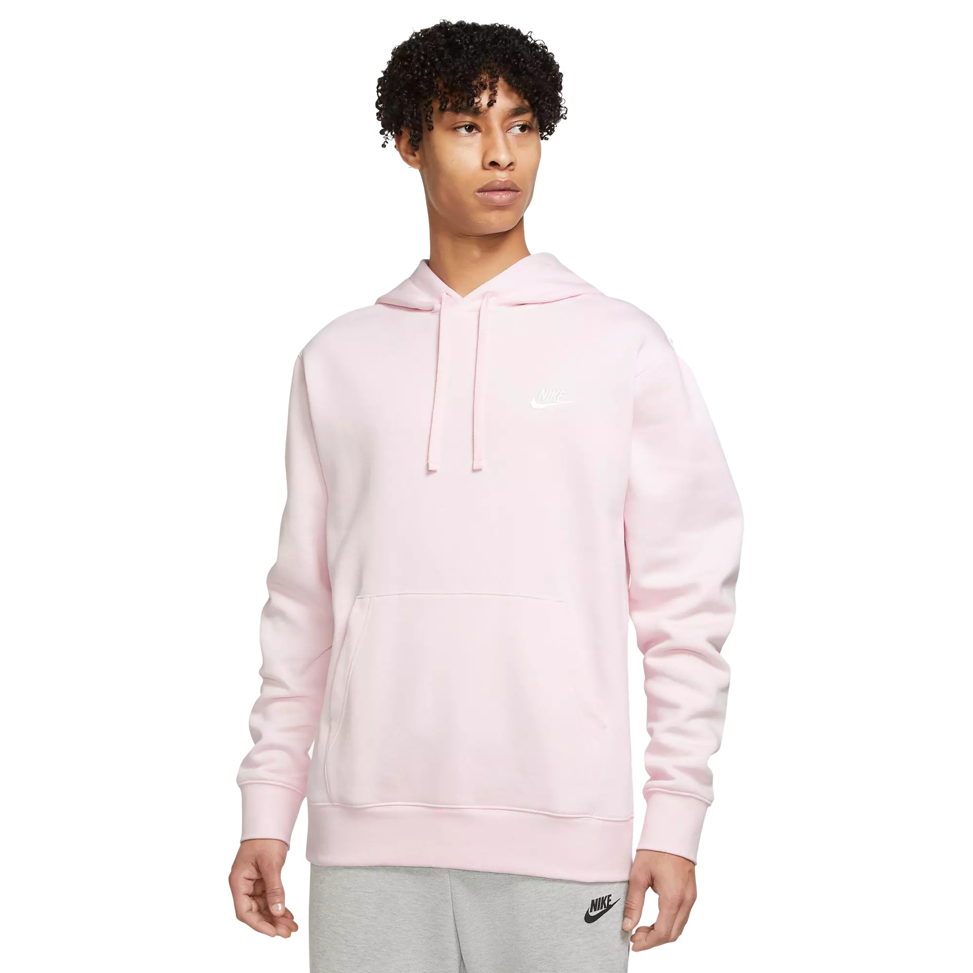 Nike hoodie pink men hot sale